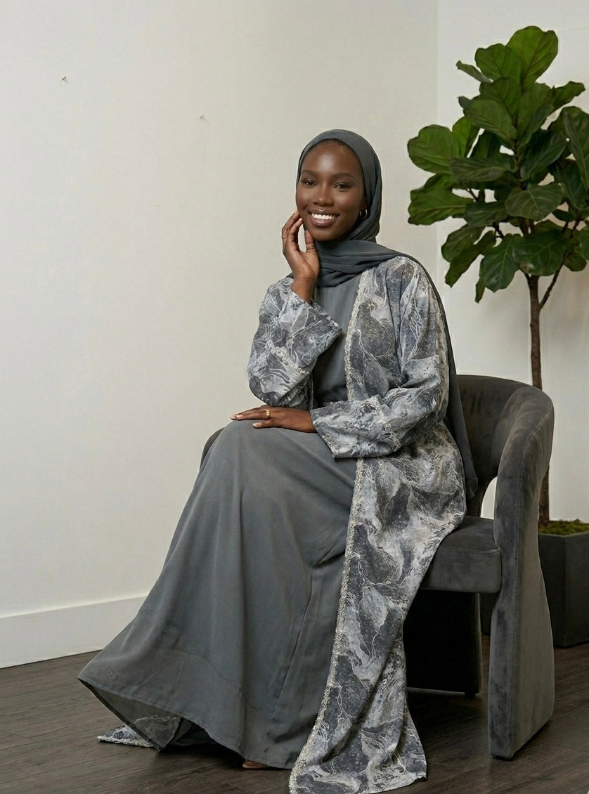 Abaya deux pièces
