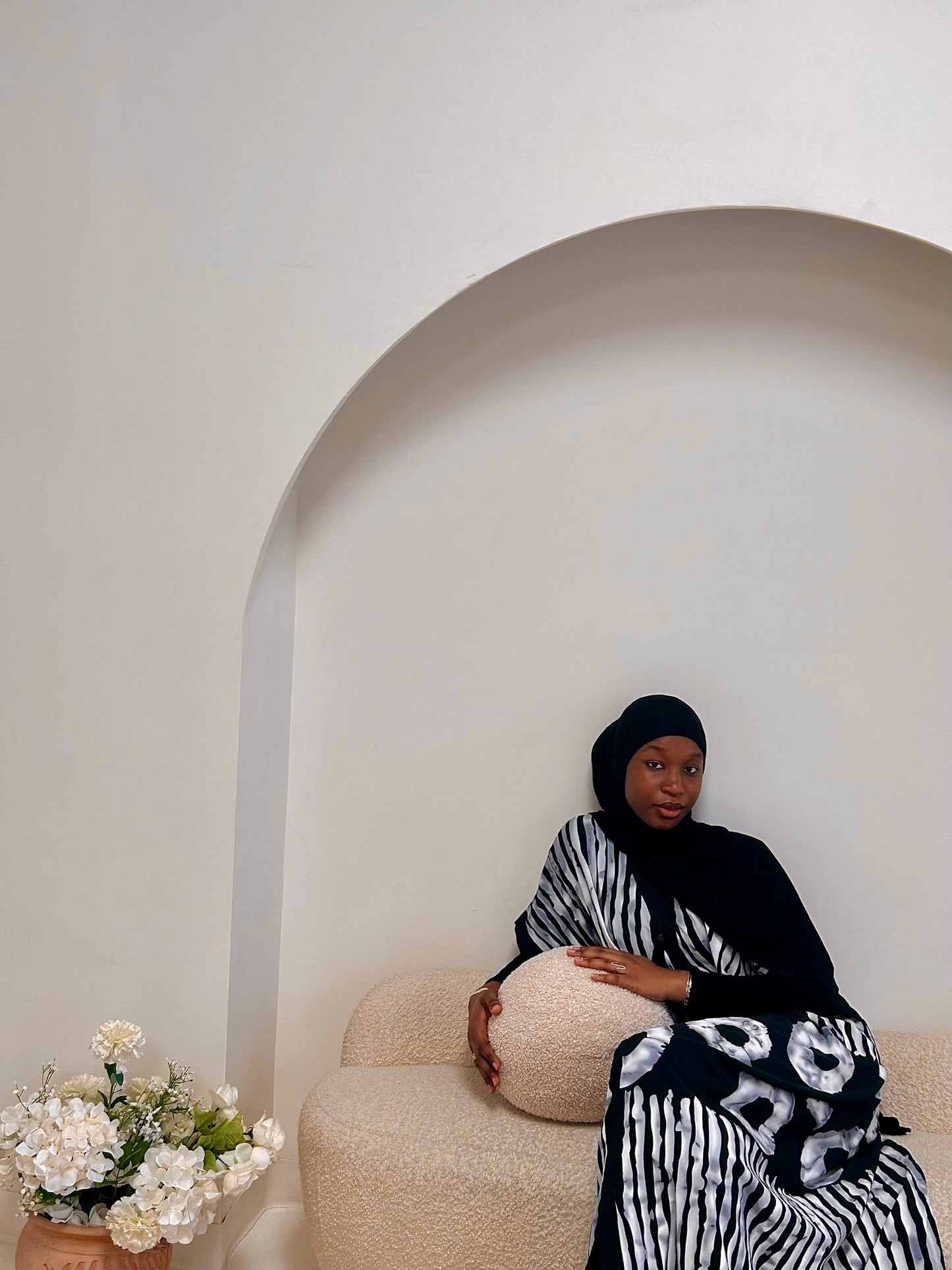 Robe avec corde à l’intérieur