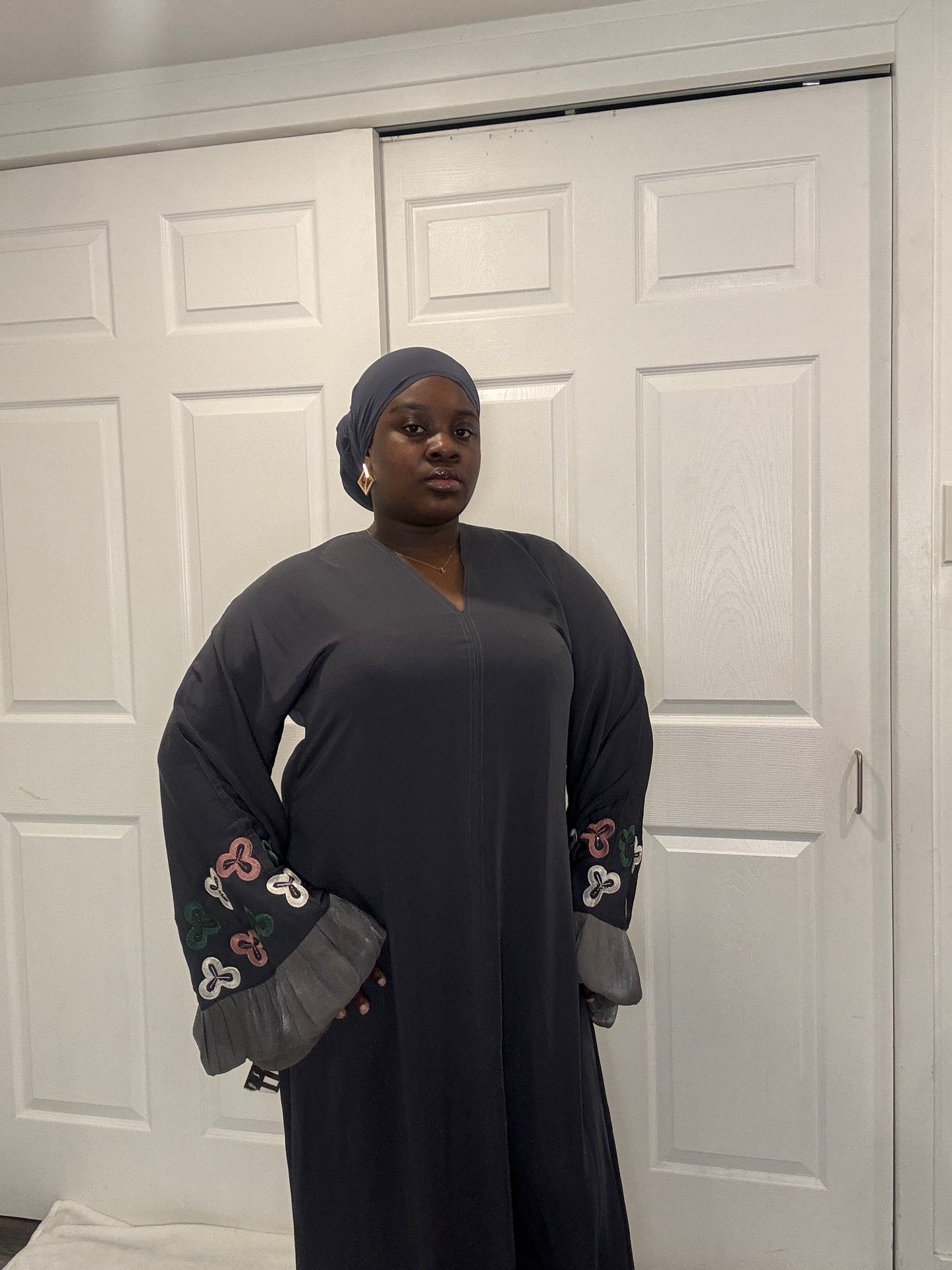Abaya brodé