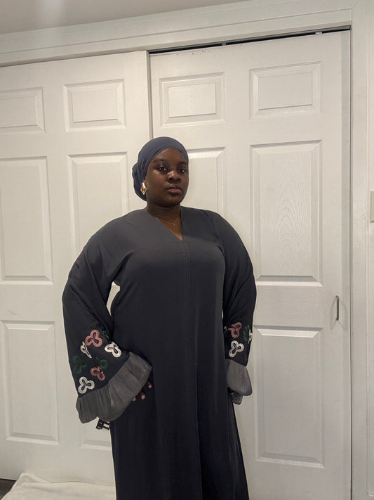 Abaya brodé