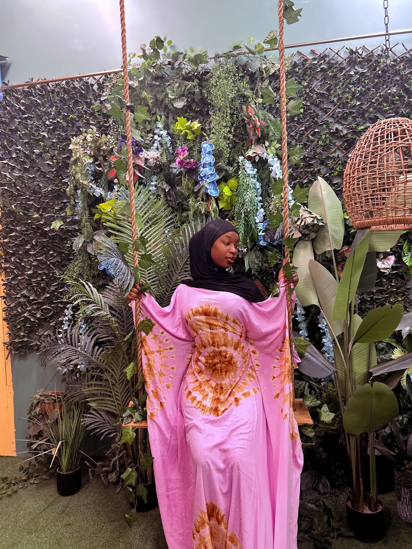 Robe avec corde intérieure