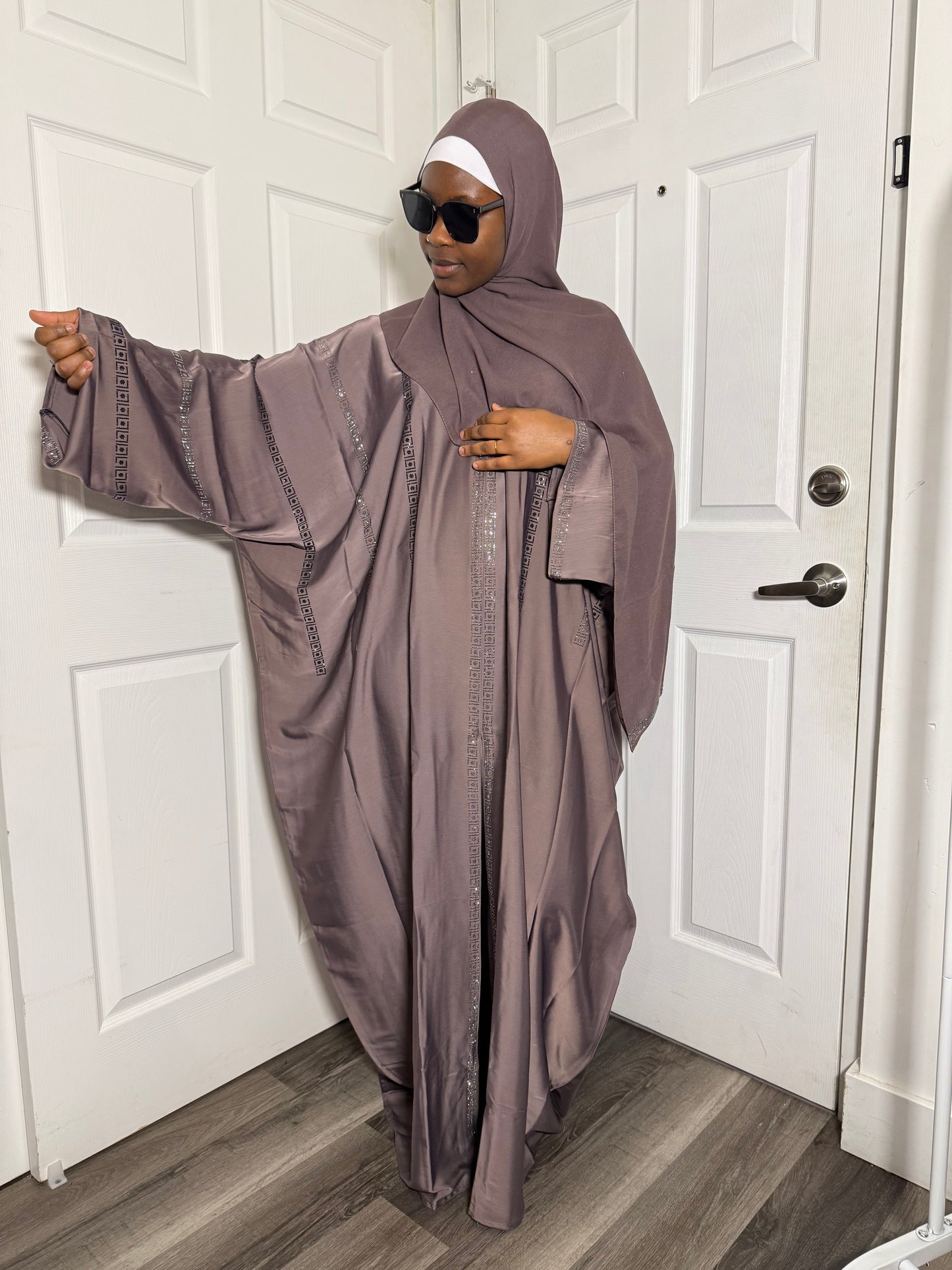 Abaya femme ronde
