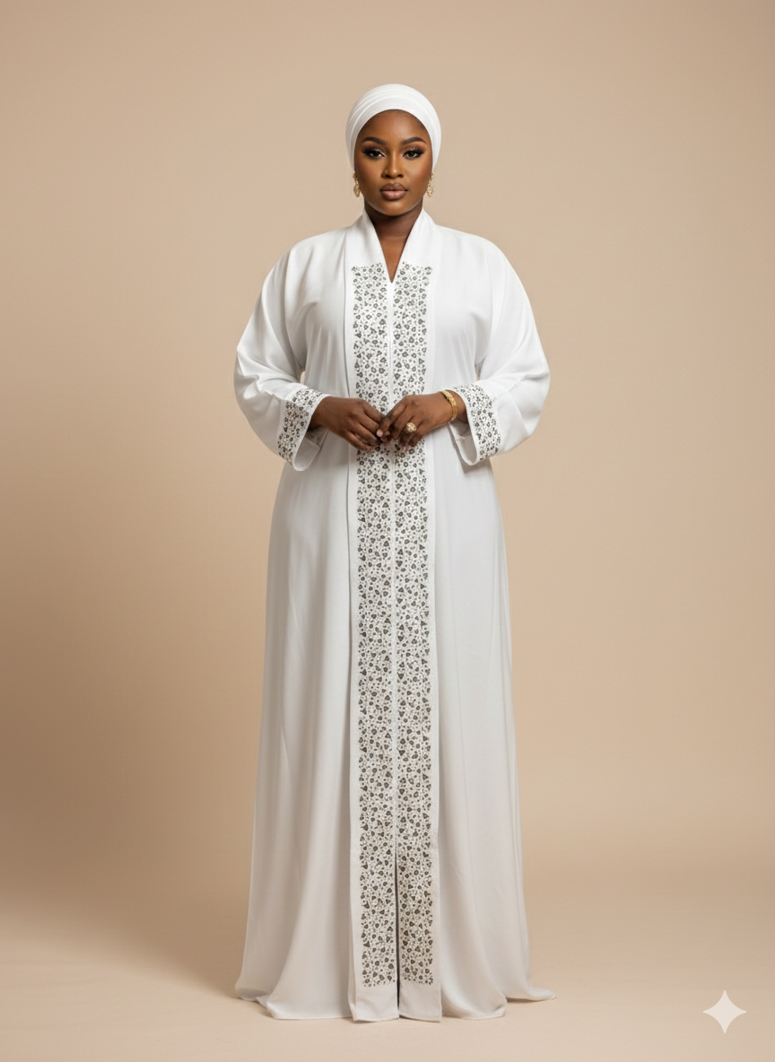 White abaya