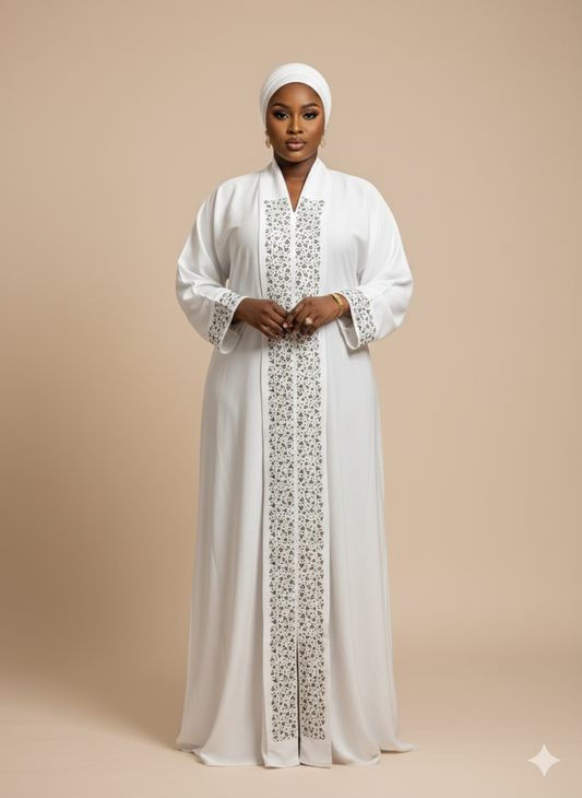 White abaya