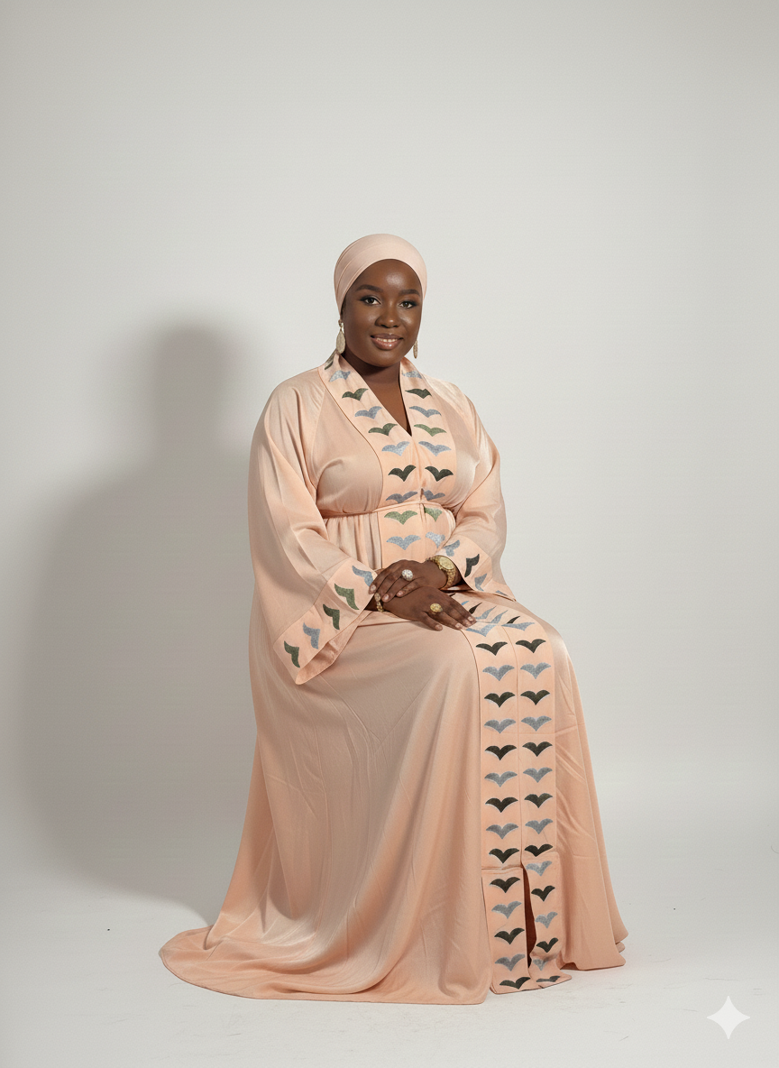 Abaya brodée