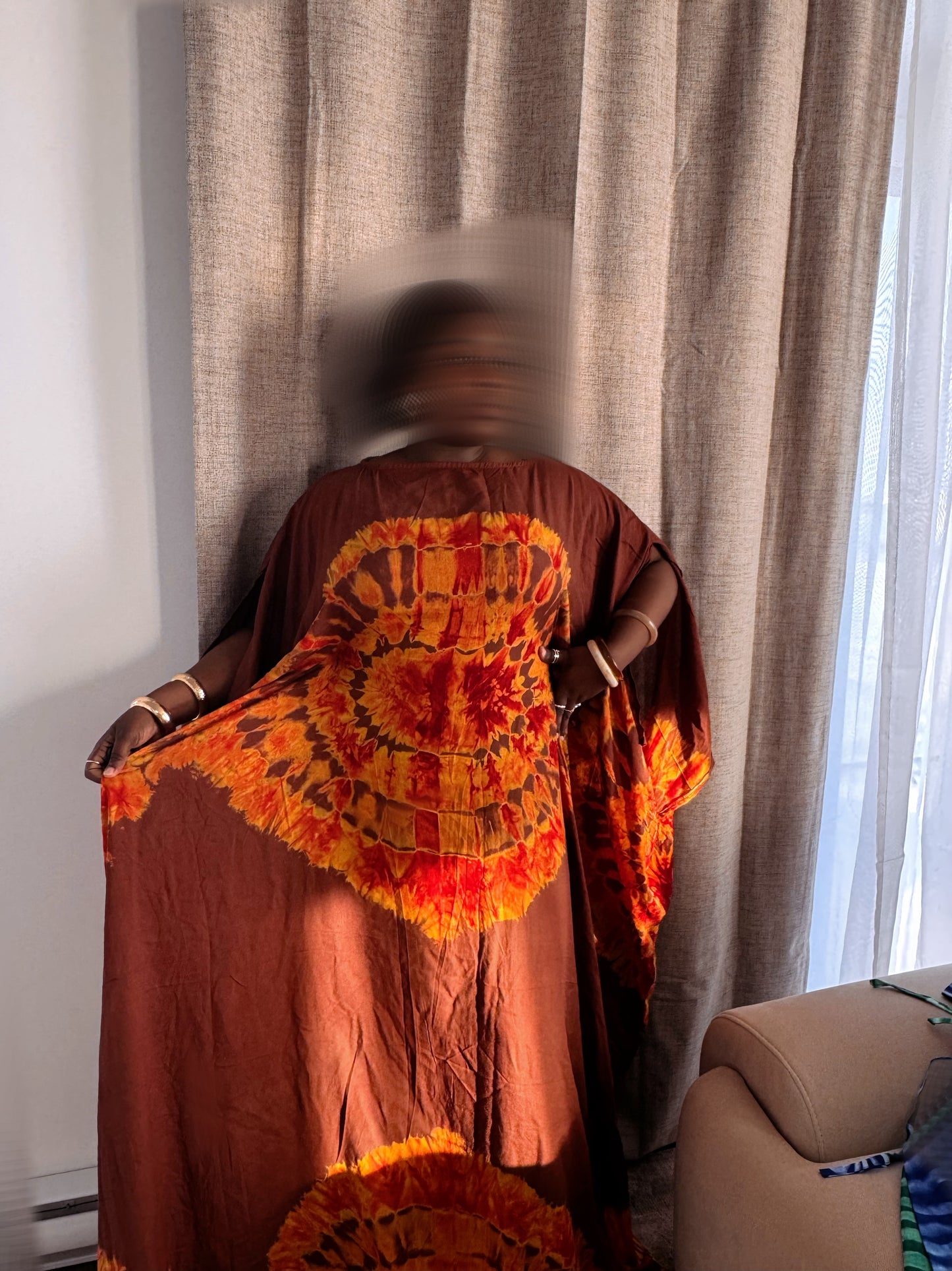 Robe avec corde intérieur