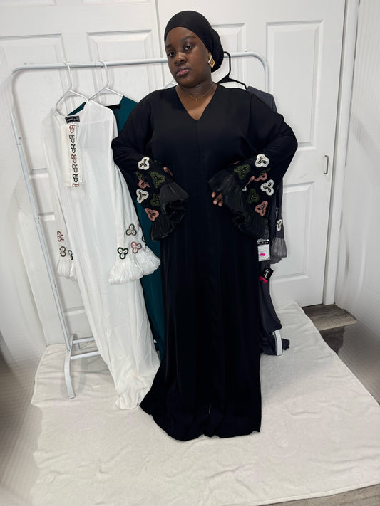 Abaya brodée