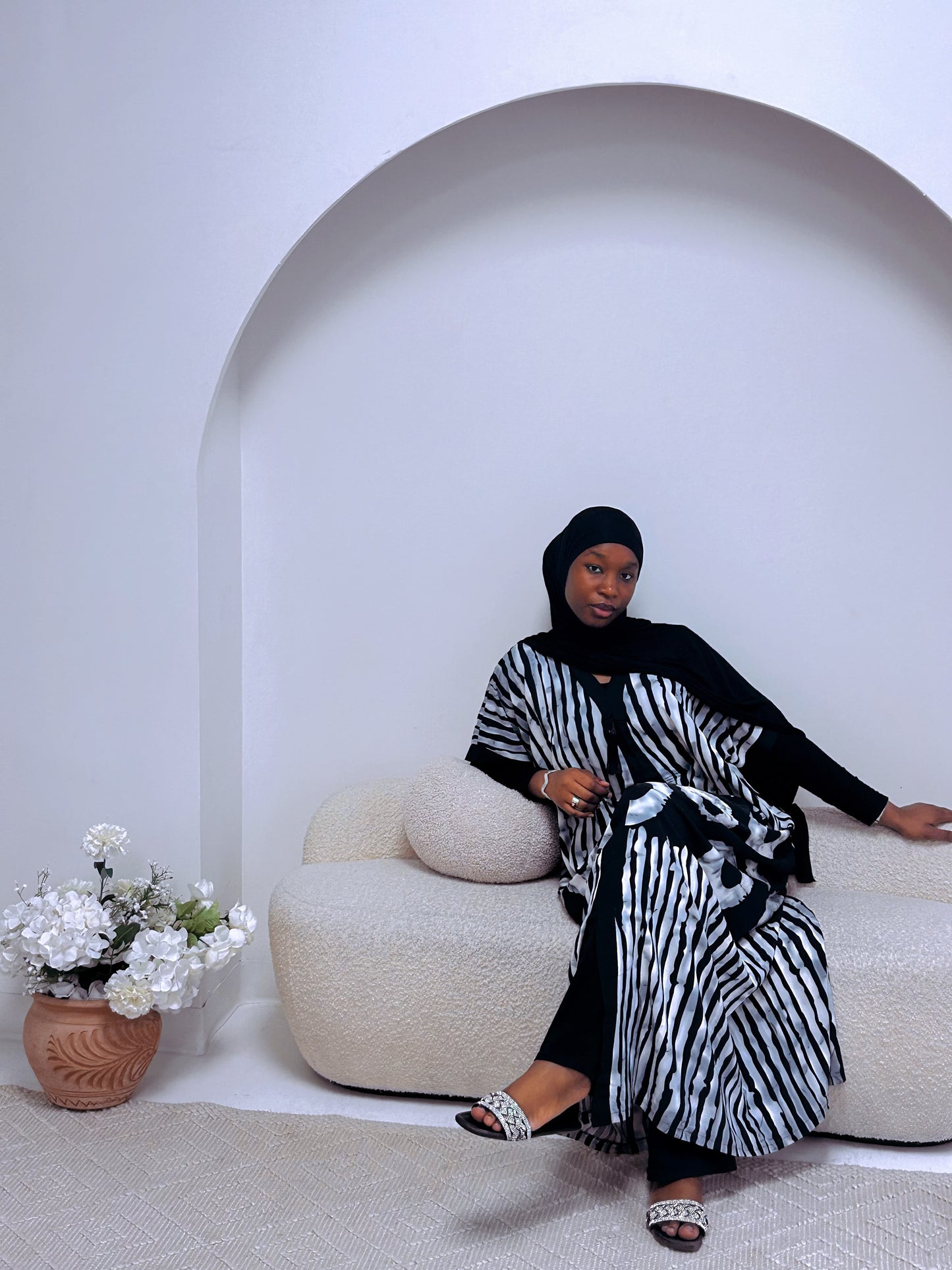 Robe avec corde à l’intérieur