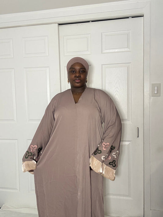 Abaya brodé